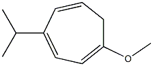 1,3,5-Cycloheptatriene,1-methoxy-4-(1-methylethyl)-(9CI) Struktur