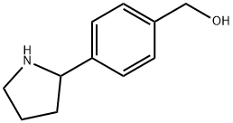 (4-Pyrrolidin-2-ylphenyl)Methan-1-ol Struktur