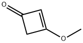 2-Cyclobuten-1-one,3-methoxy-(9CI) Struktur