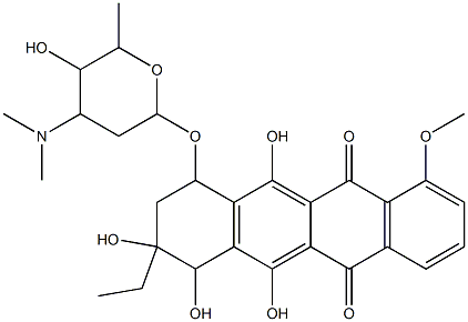 4-O-methylbetaclamycin T Struktur