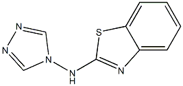 2-Benzothiazolamine,N-4H-1,2,4-triazol-4-yl-(9CI) Struktur