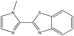 2-(1-Methyl-1H-imidazol-2-yl)-benzothiazole Struktur