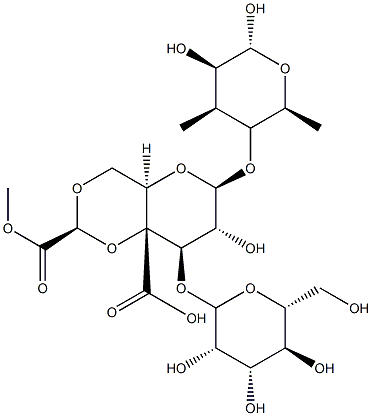 exopolysaccharide, Pseudomonas Struktur