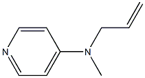 4-Pyridinamine,N-methyl-N-2-propenyl-(9CI) Struktur