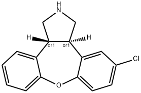 N-DesMethyl Asenapine-d4 Struktur