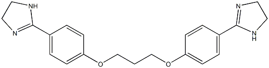 1,3-Di(4-imidazolinophenoxyl)propane Struktur