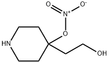 4-(2-nitroxyethyl)piperidine Struktur