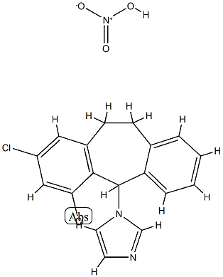 EBERCONAZOLE NITRATE Structure