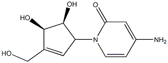 cyclopentenyl-3-deazacytidine Struktur