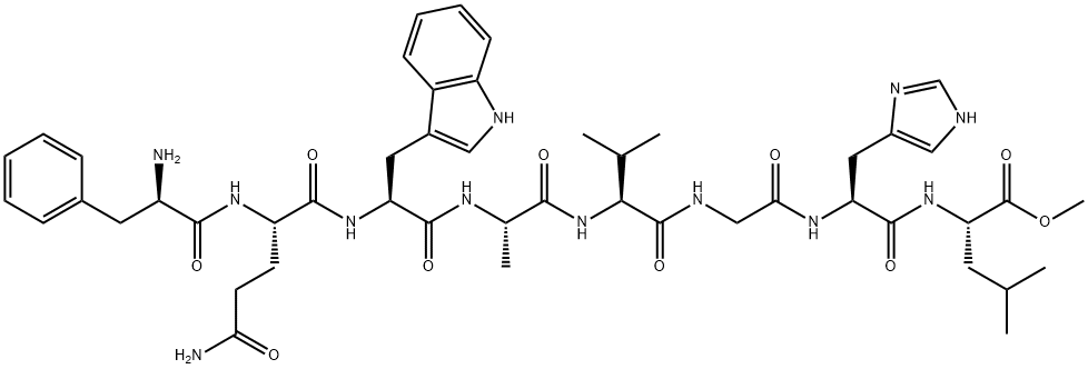 bombesin (6-13), Phe(6) methyl ester- Struktur