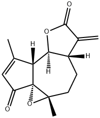 1beta,10beta-Epoxydehydroleucodin Struktur