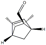 Bicyclo[2.2.1]hept-5-ene-2-carboxaldehyde, 2,3-dimethyl-, (1R,2S,3R,4S)-rel- (9CI) Struktur