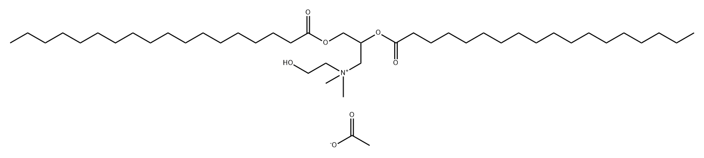 DIMETHYL-DL-2 3-DISTEAROYLOXYPROPYL-2'-& Struktur