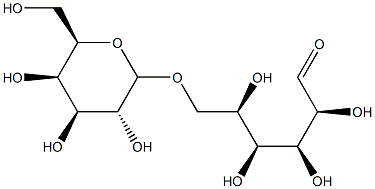 4-O-Α-D-GALACTOPYRANOSYL- D-GALACTOPYRANOSE Struktur