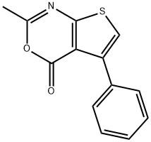 2-methyl-5-phenyl-4H-thieno[2,3-d][1,3]oxazin-4-one