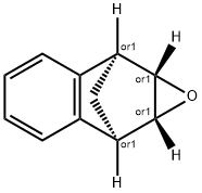 (1aS)-2β,7β-Methano-1aα,2,7,7aα-tetrahydronaphtho[2,3-b]oxirene Struktur