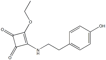 3-Cyclobutene-1,2-dione,3-ethoxy-4-[(2-hydroxy-1,1-dimethylethyl)amino]-(9CI) Struktur