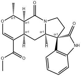 21-oxoisopteropodine Struktur