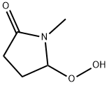 2-Pyrrolidinone,5-hydroperoxy-1-methyl-(9CI) Struktur