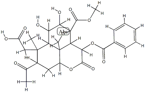 bruceanic acid B Struktur