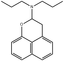 2-dipropylamino-1-oxa-2,3-dihydro-1H-phenalene Struktur