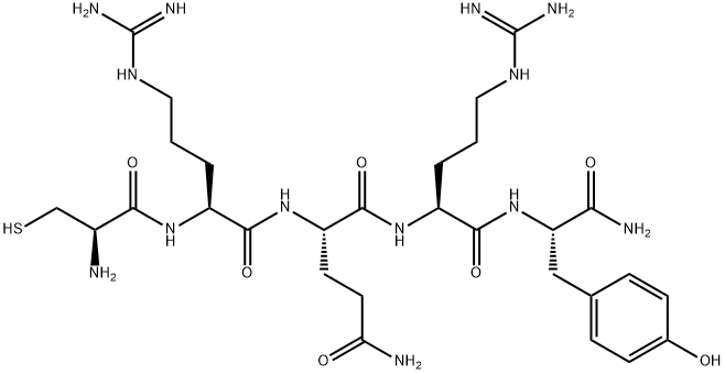 neuropeptide Y (32-36) amide, Cys- Struktur