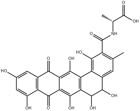 Pradimicin P Struktur