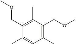 2,4-Bis(methoxymethyl)mesitylene Struktur