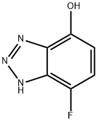 1H-Benzotriazol-4-ol,7-fluoro-(9CI) Struktur