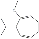 1,3,5-Cycloheptatriene,1-methoxy-7-(1-methylethyl)-(9CI) Struktur