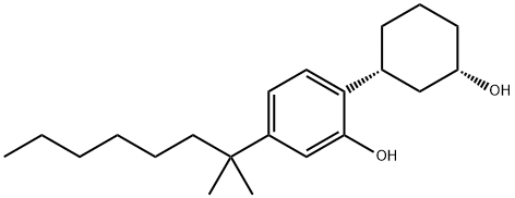 (+)-CP 47,497 Struktur