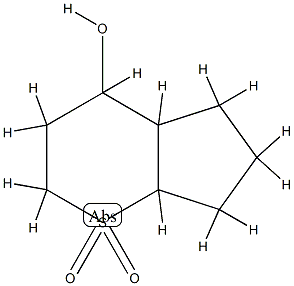 Cyclopenta[b]thiopyran-4-ol, octahydro-, 1,1-dioxide (9CI) Struktur