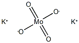 Potassium molybdate Struktur