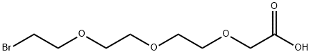 Br-PEG3-CH2CO2H Struktur