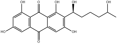 5'-hydroxyaverantin Struktur