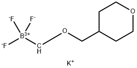 Potassium 4-(tetrahydropyranylmethoxy)methyltrifluoroborate Struktur