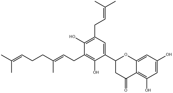 Sanggenol P Struktur