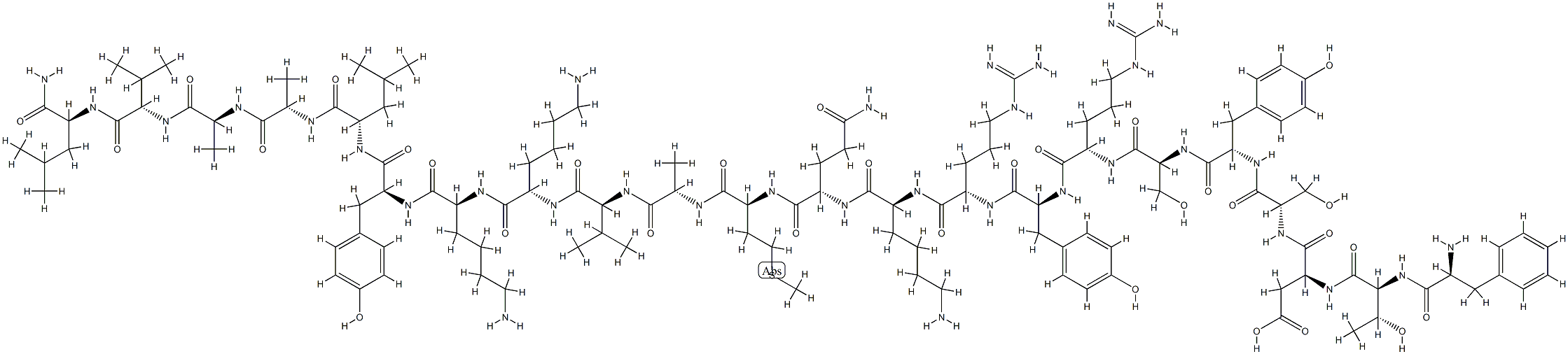 PITUITARY ADENYLATE CYCLASE ACTIVATING Struktur