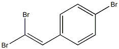 1-bromo-4-(2,2-dibromovinyl)benzene Struktur