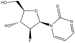 2'-arafluorozebularine Struktur