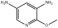 3,5-Pyridinediamine,2-methoxy-(9CI) Struktur