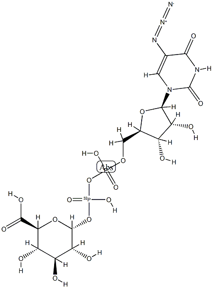 5-azido-UDP-glucuronic acid Struktur