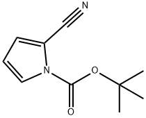 1-N-Boc-2-cyanopyrrole Struktur