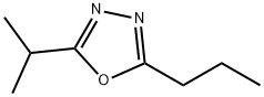 1,3,4-Oxadiazole,2-(1-methylethyl)-5-propyl-(9CI) Struktur