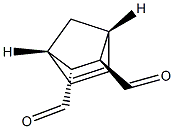 Bicyclo[2.2.1]hept-5-ene-2,3-dicarboxaldehyde, [1S-(2-endo,3-exo)]- (9CI) Struktur