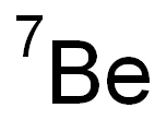 Beryllium-7 Struktur