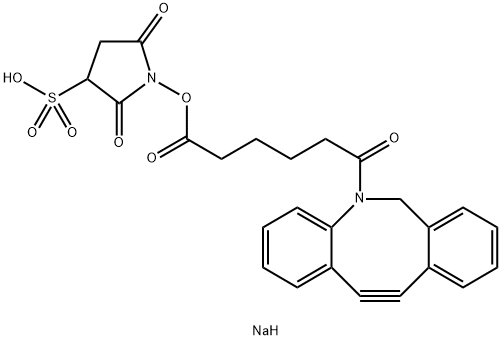 DBCO-sulfo-NHS ester Struktur