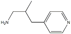 4-Pyridinepropanamine,beta-methyl-(9CI) Struktur