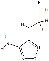 1,2,5-Oxadiazole-3,4-diamine,N-ethyl-(9CI) Struktur