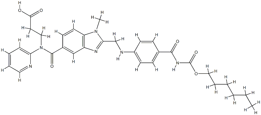 Dabigatran  Impurity p Struktur